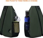 MOSISO Sling Backpack, Multipurpose Crossbody Shoulder Bag Travel Hiking Daypack - Image 6